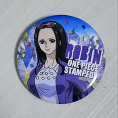 ONEPIECE ニコ・ロビン 缶バッジ スタンピード STAMPEDEのサムネイル