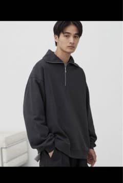 HALF ZIP HEAVY WEIGHT SWEATのサムネイル