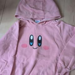 Kirby 星のカービィ パーカー ピンク 140のサムネイル