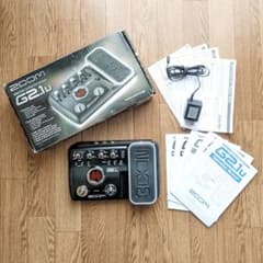 【純正アダプター・箱・取説】 ZOOM G2.1u マルチエフェクター ズームのサムネイル