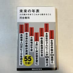 未来の年表 : 人口減少日本でこれから起きることのサムネイル