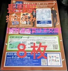 名探偵コナンスタンプラリー 長野駅押印済スタンプ帳 ×8枚~特別達成賞