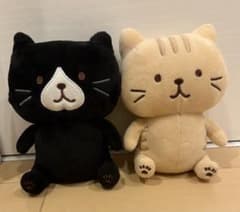 후쿠후쿠냥코(접어 마스코트) 2개 세트