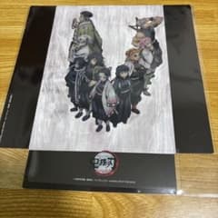 鬼滅の刃　劇場版　入場者特典　キービジュアルクリアスタンド　柱合会議・蝶屋敷編のサムネイル