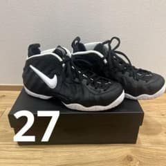 Nike Foamposite ブラック/ホワイト Dr.Doom - メルカリ