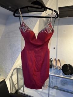 ANGELR ドレス レッド Mサイズのサムネイル