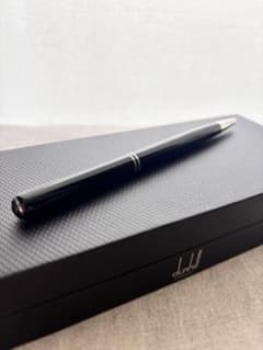 箱保証書付き 極美品 dunhill サイドカー ボールペン 黒 - メルカリ