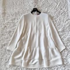 26SS✨ ラウンジドレス ダブルクロスジャケット 紺ブレ 金釦 現行 未