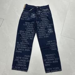 stussy ステューシー ワークギア ストレートデニム 28 - メルカリ