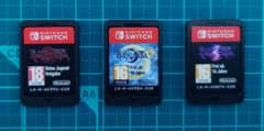 Bayonetta 1・2・3 Switchソフト3本セット 欧州版 ケースなし