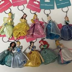 ディズニー プリンセス キーチェーン まとめ売りのサムネイル