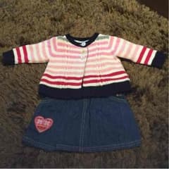 babyGAP❤️70cmカーデ&ジャンスカセットのサムネイル