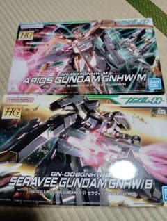 HG 아리오스 건담 GNHW/M 세라비 건담 GNHW/B