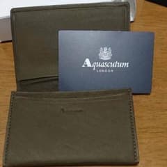 Aquascutum 名刺入れ グリーンのサムネイル