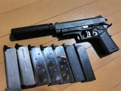 サプレッサー付き　東京マルイベース　ガスコキのサムネイル