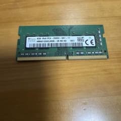 SK hynix 8GB DDR4-2666V ノートPC用メモリ 本体のサムネイル