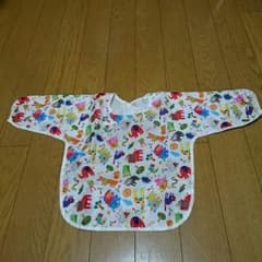 【美品】DAD WAY 食事エプロン  スタイのサムネイル
