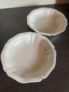 ●新品未使用　長峰菜穂子　レリーフ皿　AB 2枚 長峰菜穂子さん レリーフ深皿 - メルカリ