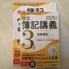 検定簿記講義・ワークブック 3級セット 2025年版のサムネイル