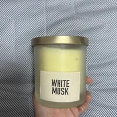 アロマキャンドル WHITE MUSK 250gのサムネイル