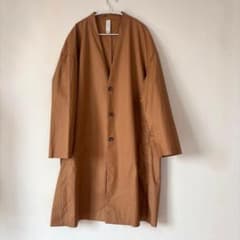 新品】アクタス eauk オーク 日本製 綿100％ ロングコート ウィメンズ 