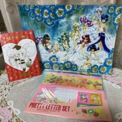 セーラームーンFC会員特典　クリスマスカード•レターセット　A4フォトのサムネイル