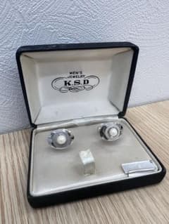 K.S.D パール付きカフス