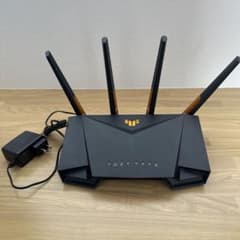 無線LANルーター 4本アンテナ ACアダプター付のサムネイル