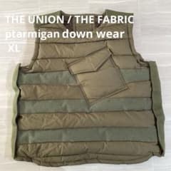 THE UNION ダウンベストXL THE FABRIC ptarmigan - メルカリ
