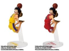ワンピース NBA ルフィ ブルズ レイカーズ 2個 - メルカリ