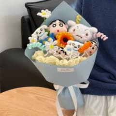 クレヨンしんちゃん ぬいぐるみ花束 ギフト プレゼント アレンジメントのサムネイル