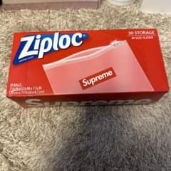 supremeジップロックのサムネイル