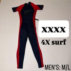 ＊美品＊【XXXX 4X】5mm シーガル ウエットスーツ メンズ M〜L 美品＊【XXXX 4X】5mm シーガル ウエットスーツ メンズ M〜L - メルカリ