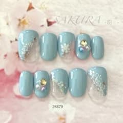 ネイルチップ a-7-2 オーダー時 作成料+100円 - メルカリ