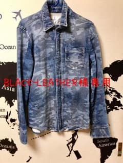 BLACK-LEATHERAKM様専用★迷彩デニム★ジャケット★シャツのサムネイル