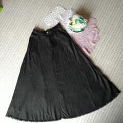 CIAOPANIC TYPY　デニムロングスカート♡Ｓのサムネイル