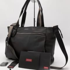 TUMI トゥミ voyageur マウレントートバッグ シルバー金具 A4 黒 トゥミ voyageur マウレントートバッグ シルバー金具 A4 ブラウン