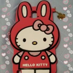 金・土・日限定価格!!ギャラクシーノート3☆キティーちゃんシリコンカバーのサムネイル