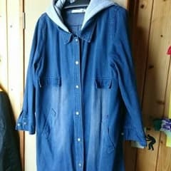 Kikiさま専用☆デニムロングジャケットのサムネイル