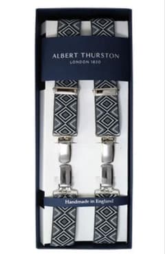 ALBERT THURSTON 幾何学模様 サスペンダーのサムネイル