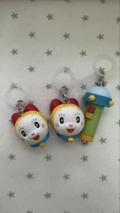 ドラミちゃん マスコット キーホルダー 3点セットのサムネイル
