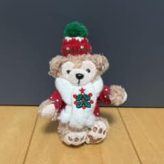 ダッフィーのクリスマス2014"グリーティンコスチュームぬいぐるみストラップのサムネイル