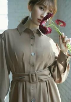 Herlipto Two-Tone Belted Shirtのサムネイル