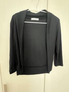 ⭐︎未使用⭐︎ ストレッチボレロカーディガン 七分袖のサムネイル