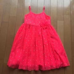 H&Mキッズドレス蛍光ピンクのサムネイル