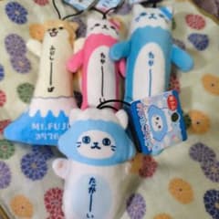 富士山 のびねこストラップ4点セット - メルカリ