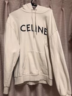 CELINE ロゴプリント パーカー アイボリーのサムネイル