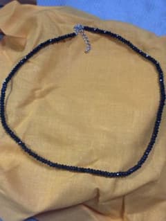 ブラックダイヤの以上の輝き！スターリングの刻印『シルバー925 箱無しです。