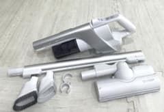 【動作確認済み】バッテリー無しシャープステッククリーナーEC-AR10W 動作確認済み】バッテリー無しシャープステッククリーナーEC-AR10W