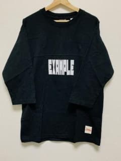 【EXAMPLE】Tシャツ ブラックのサムネイル